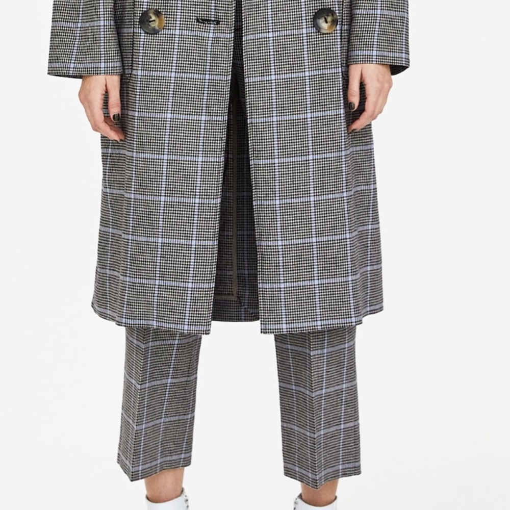 Zara Check Trouser Pants